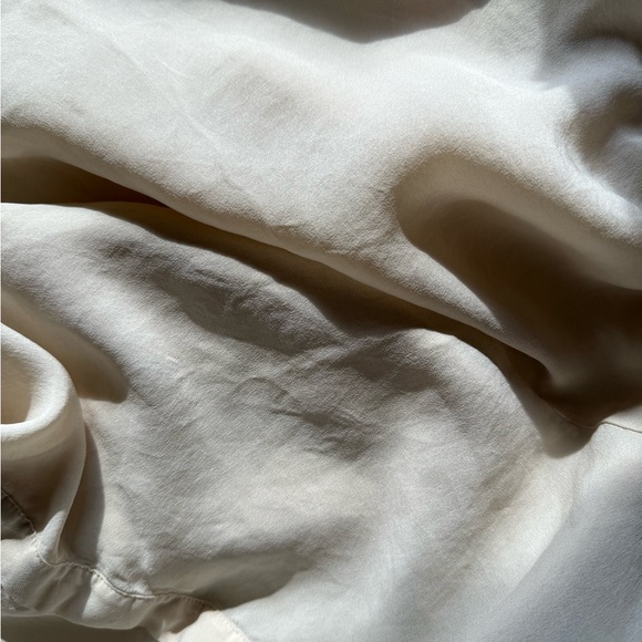 See By Chloe Silk Viscose Pleated blouse top size 4 - Picture 10 of 12